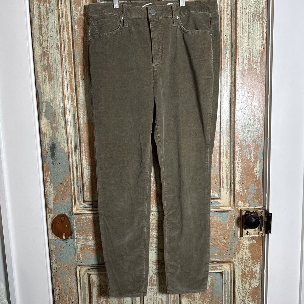 Seven7 Ultra New High Rise Skinny Corduroy Jeans Size 10 Color Coffee Bean